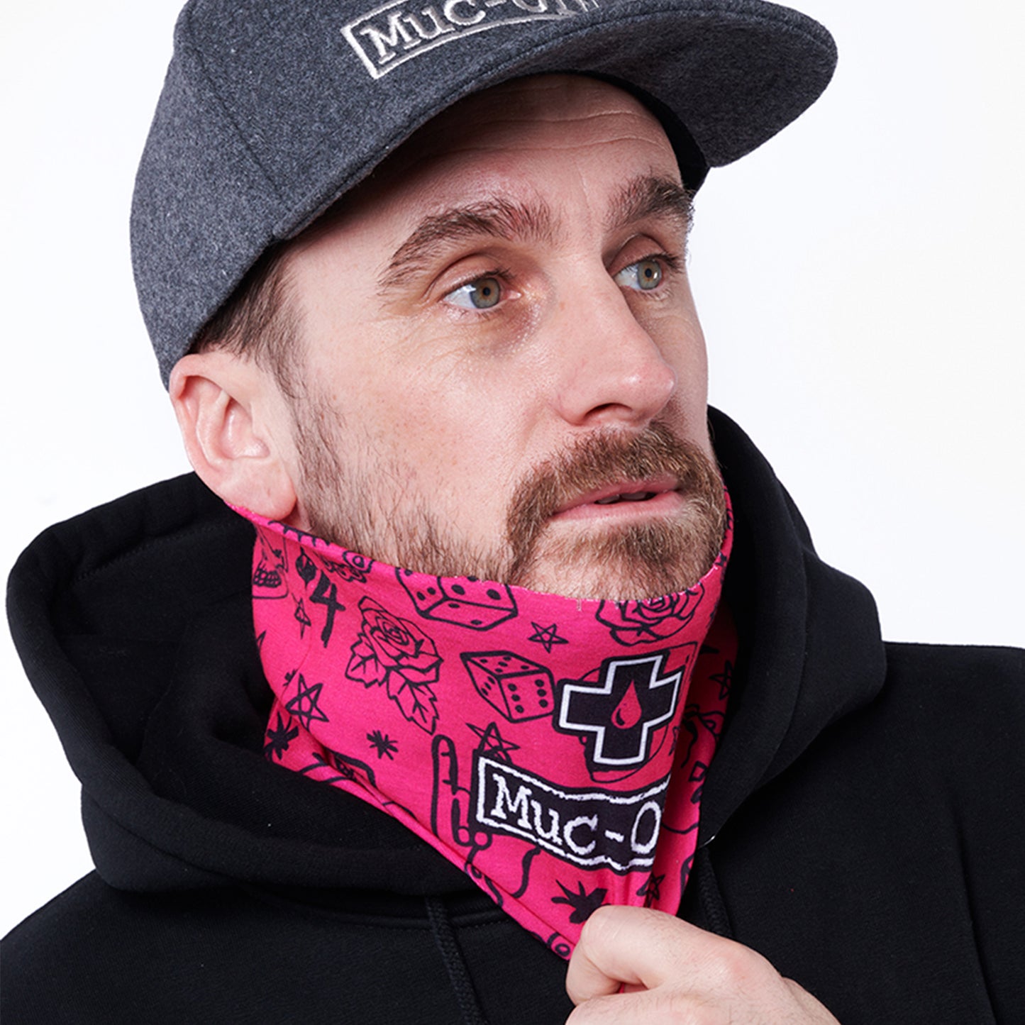 Lightweight Neck Gaiter Punk Pink