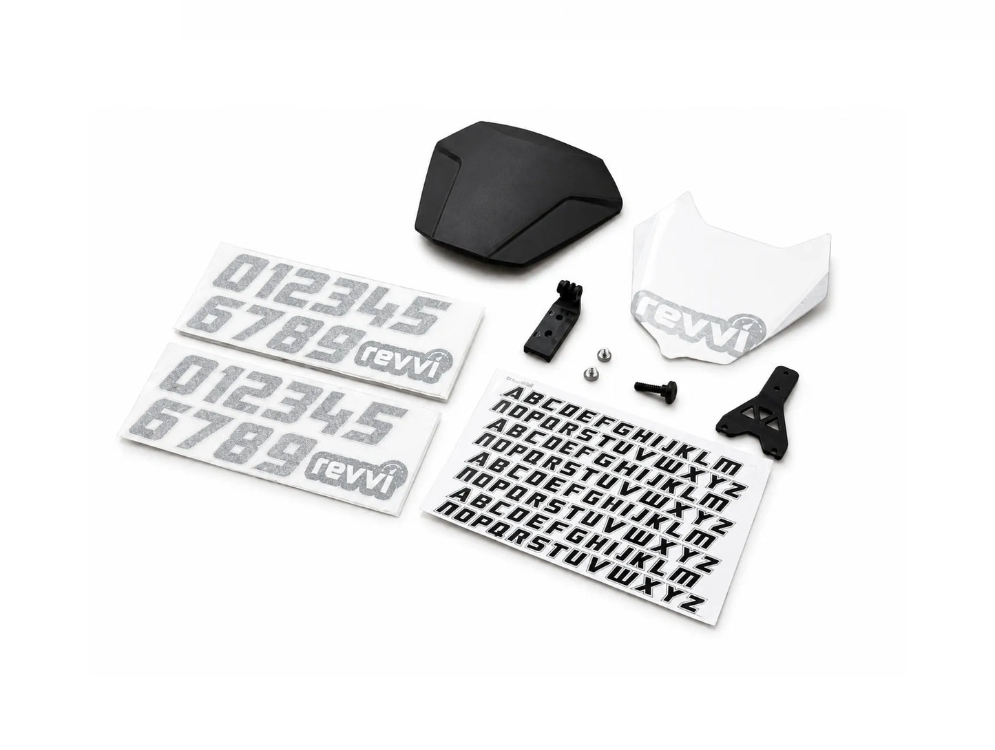 370000208701 Name and number board kit – To fit Revvi 20 Plus + 24 bikes