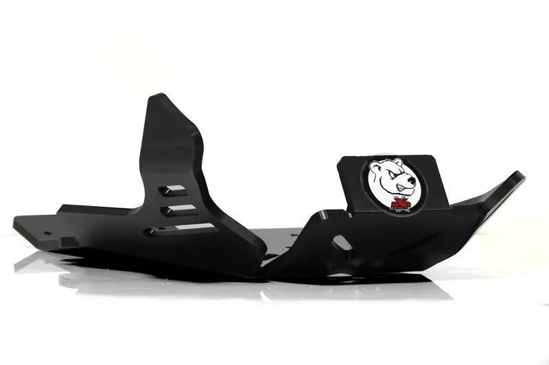Yamaha YZ250 (2005-25) YZ250X/WR250 (2016-25) Skid Plate with Linkage Guard – Black