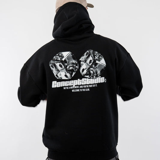 Gamble Black Hoodie