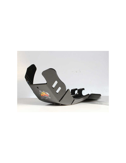 Black HDPE plastic skid plate for KTM - Husqvarna 125 / 150 2T