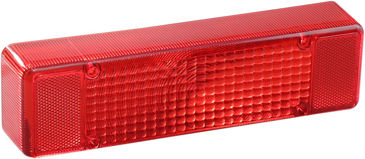 PARTS UNLIMITED TAILLIGHT LENS RECTANGULAR 01-104-18
