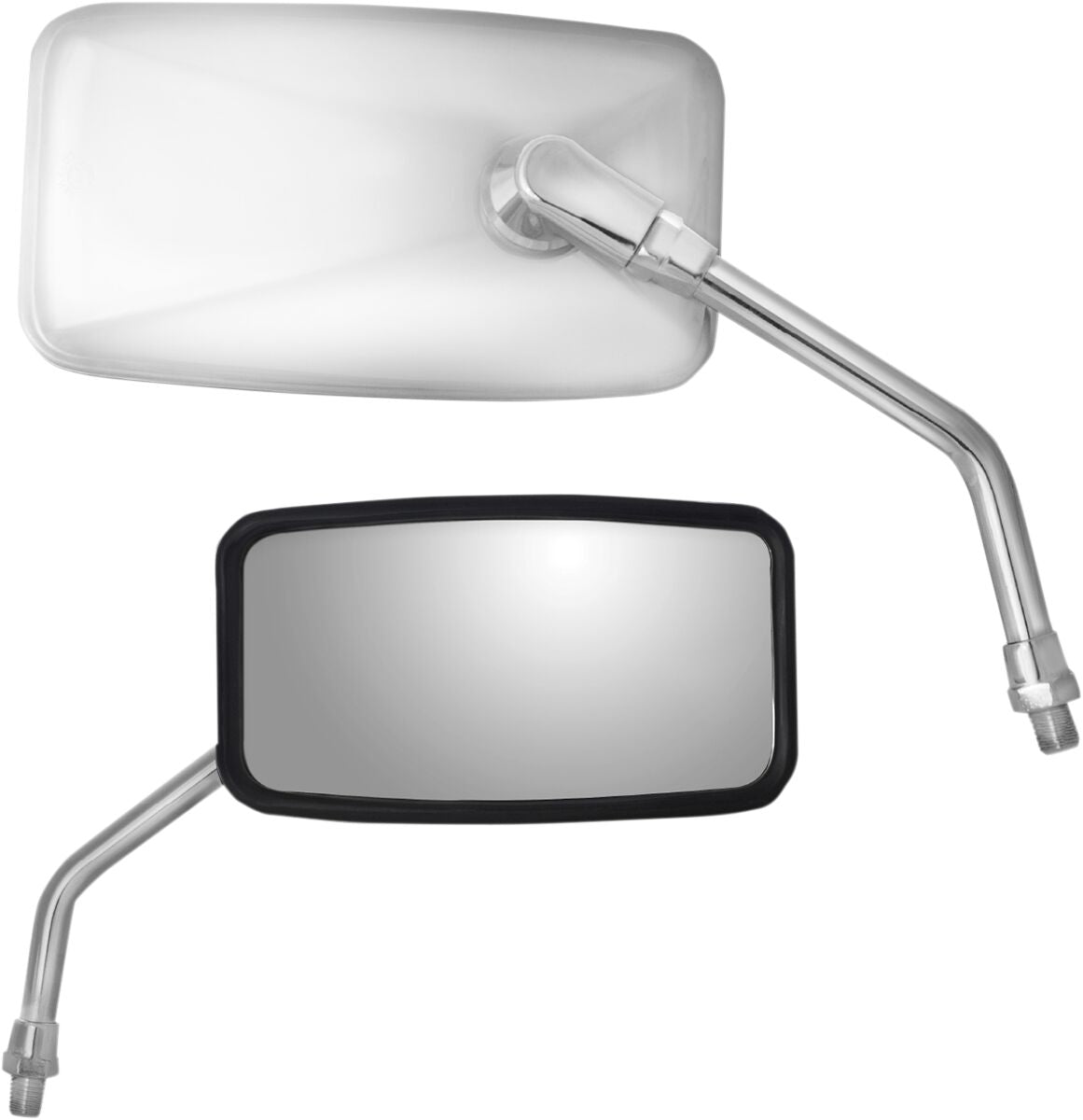 PARTS UNLIMITED MIRROR RECTANGULAR STAINLESS STEEL 17087