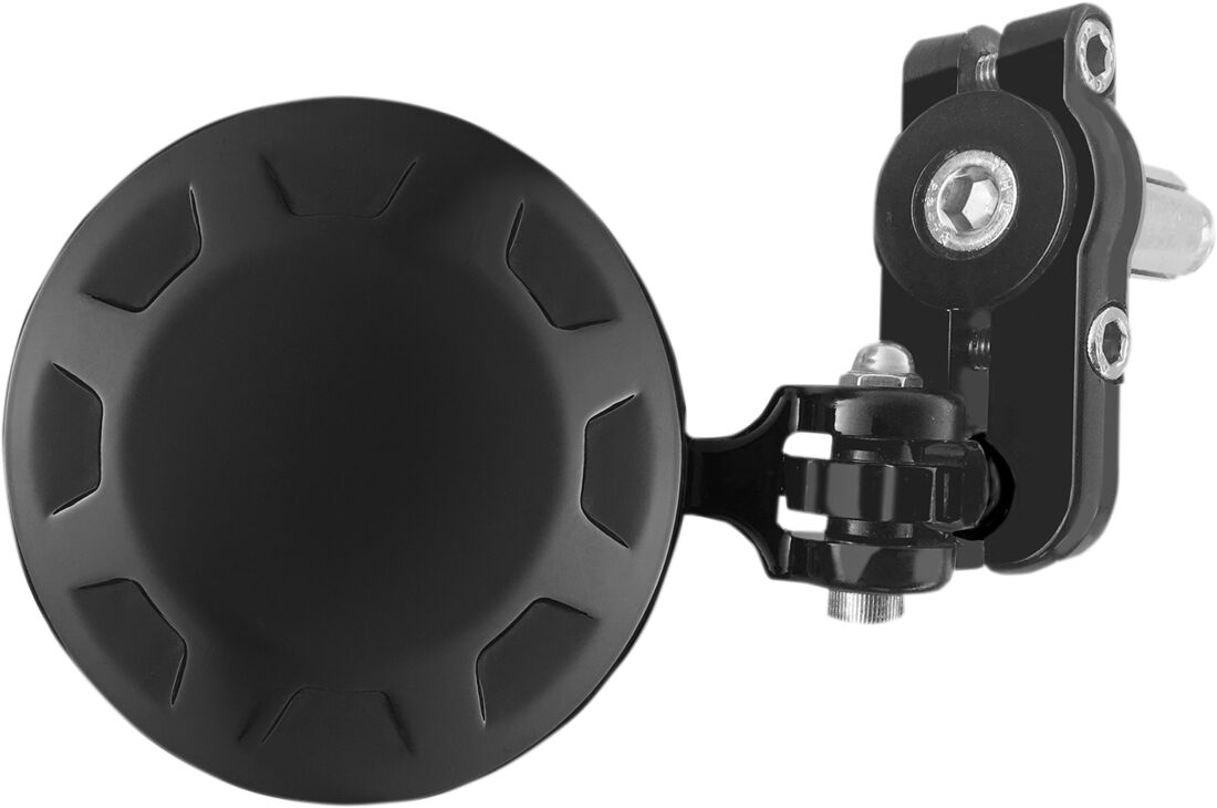 PARTS UNLIMITED MIRROR PU ROUND BAR END 98001