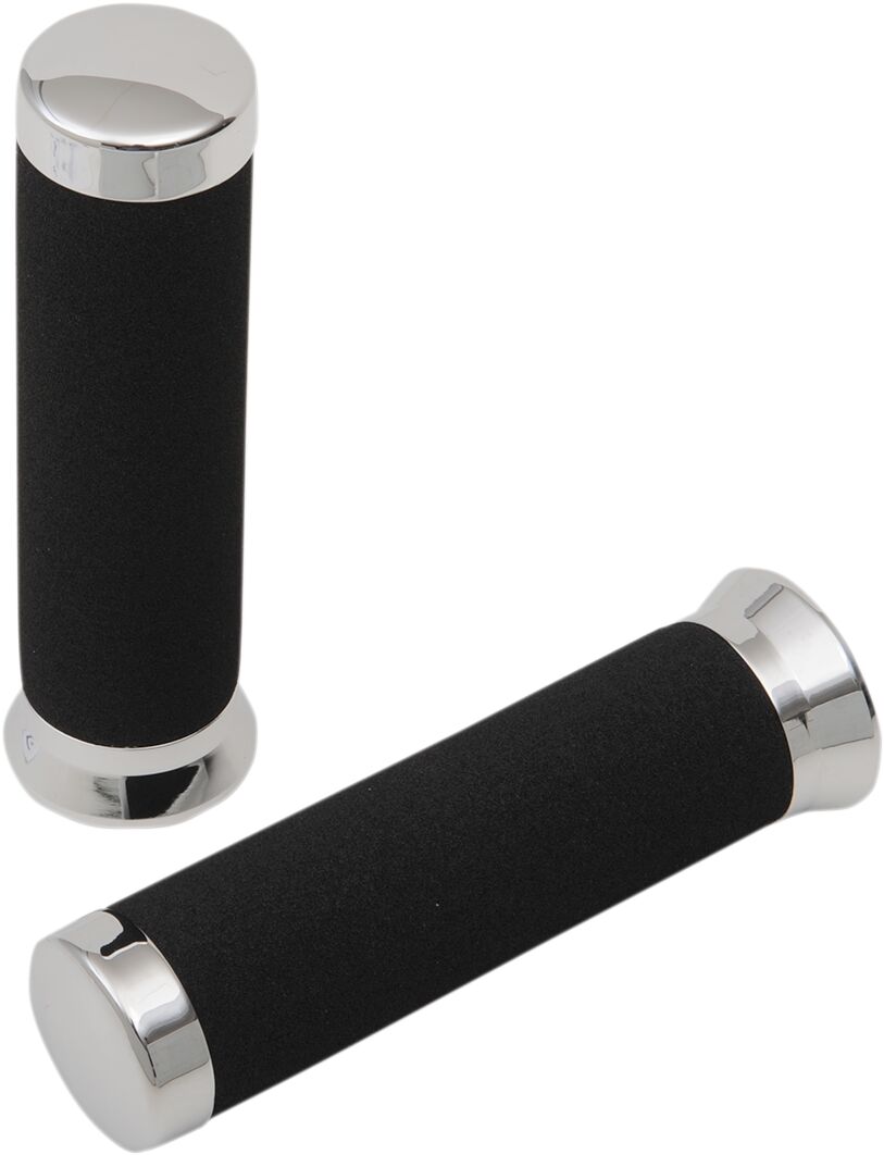 PARTS UNLIMITED GRIPS CHROME FOAM 7/8" 150 MM L99-90922