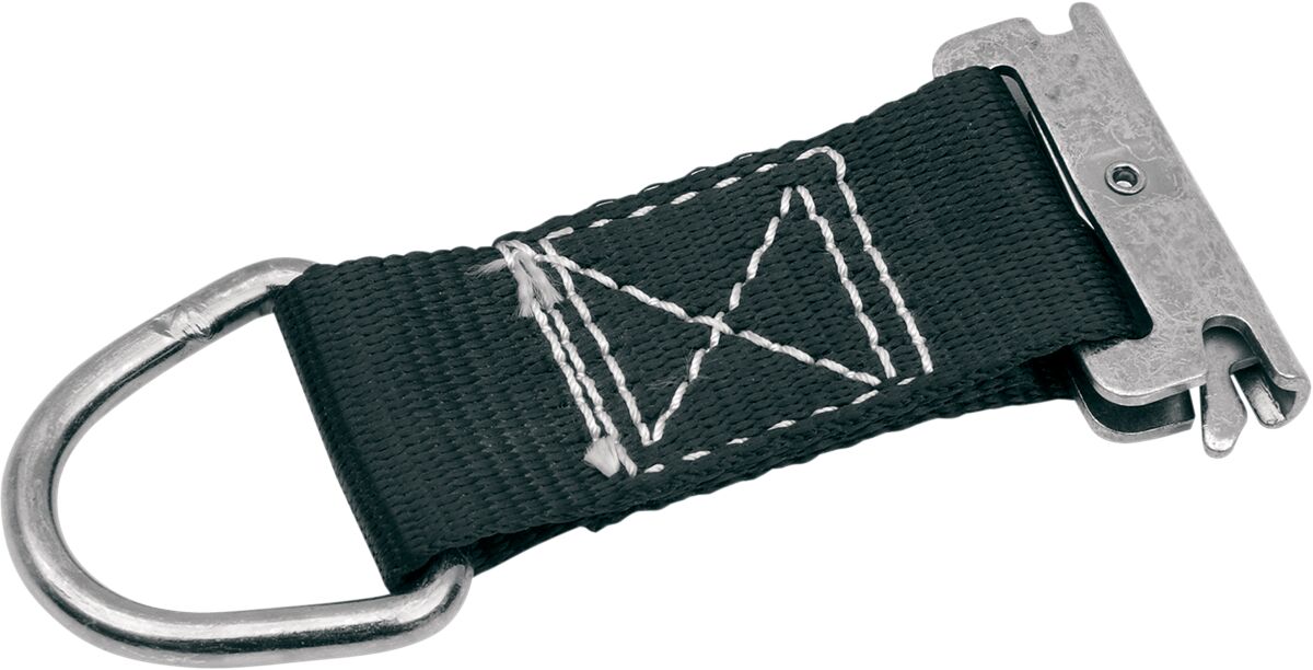 PARTS UNLIMITED STRAP E-TRACK 7" BLACK 3920-0070