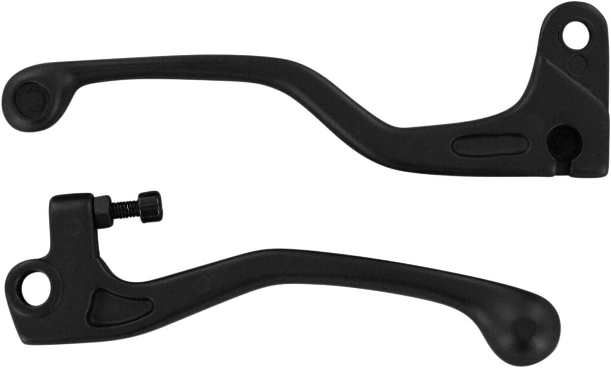 PARTS UNLIMITED SHORTY STYLE POWER LEVER SET BLACK 53175-ML3-790SH