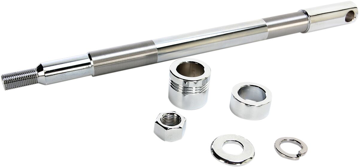 Drag Specialties AXLE KIT FRONT CHROME 3/4" 16-0307NU