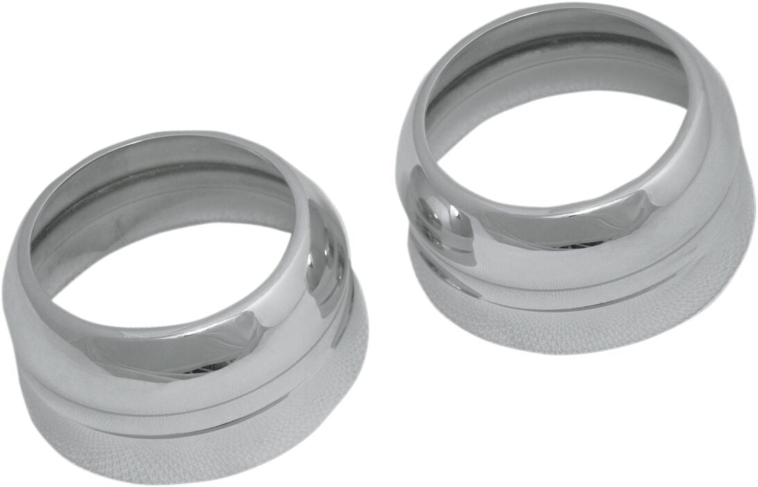 Drag Specialties FORK BOOT COVER 49MM CHROME 63308