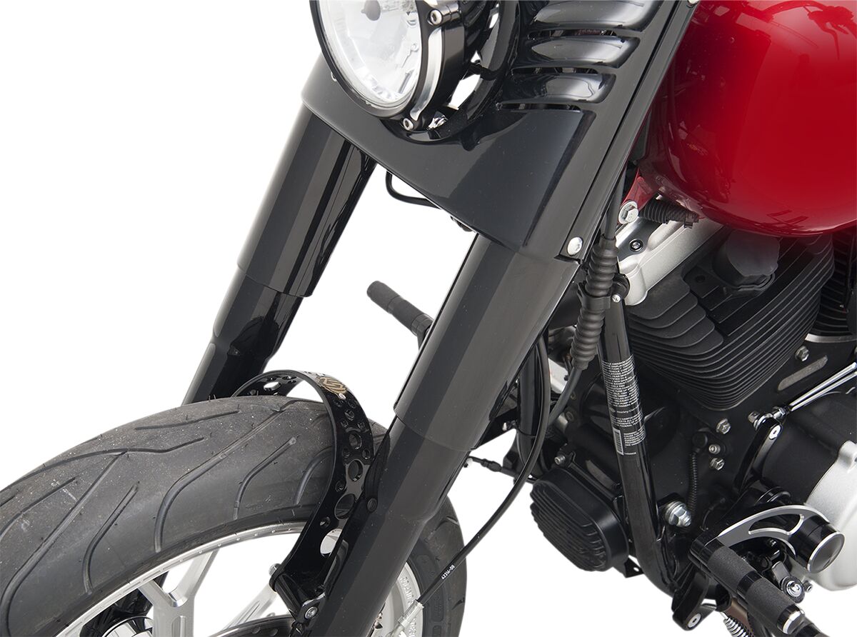 Drag Specialties COVER FORK SLIDER BLK STD 74537B