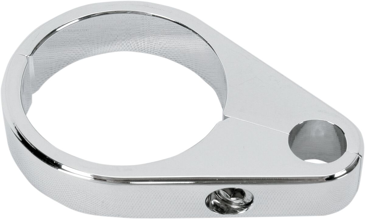 Drag Specialties FRAME CABLE CLAMP CHROME 1.5" 11-0266-SC1