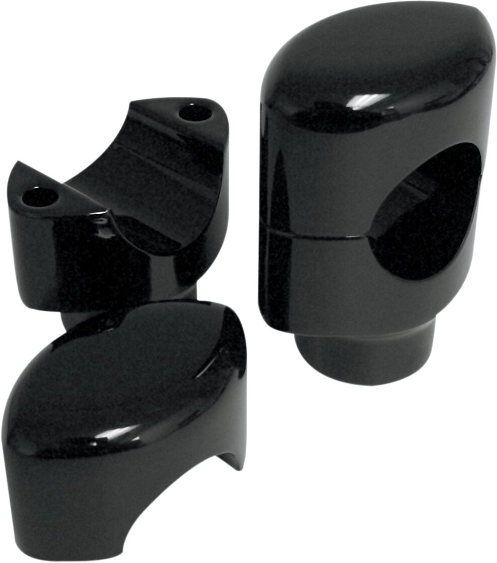 Drag Specialties RISER BIG BUFFALO 1.5" STRAIGHT BLACK FOR 1.5" 0602-0466