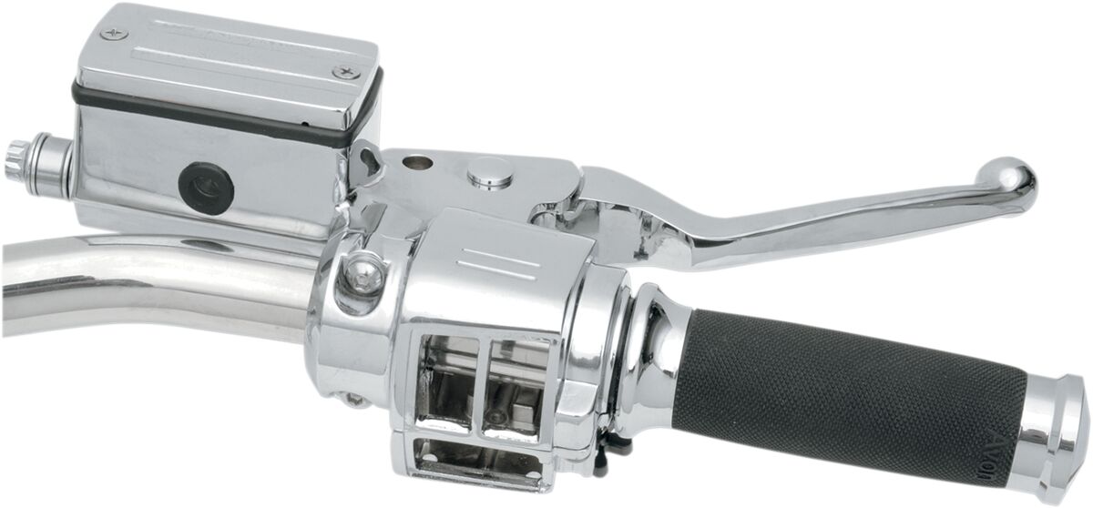 Drag Specialties HANDLEBAR CONTROL KIT W/ 5/8" BRAKE MASTER CYLINDER CHROME 07-542NU