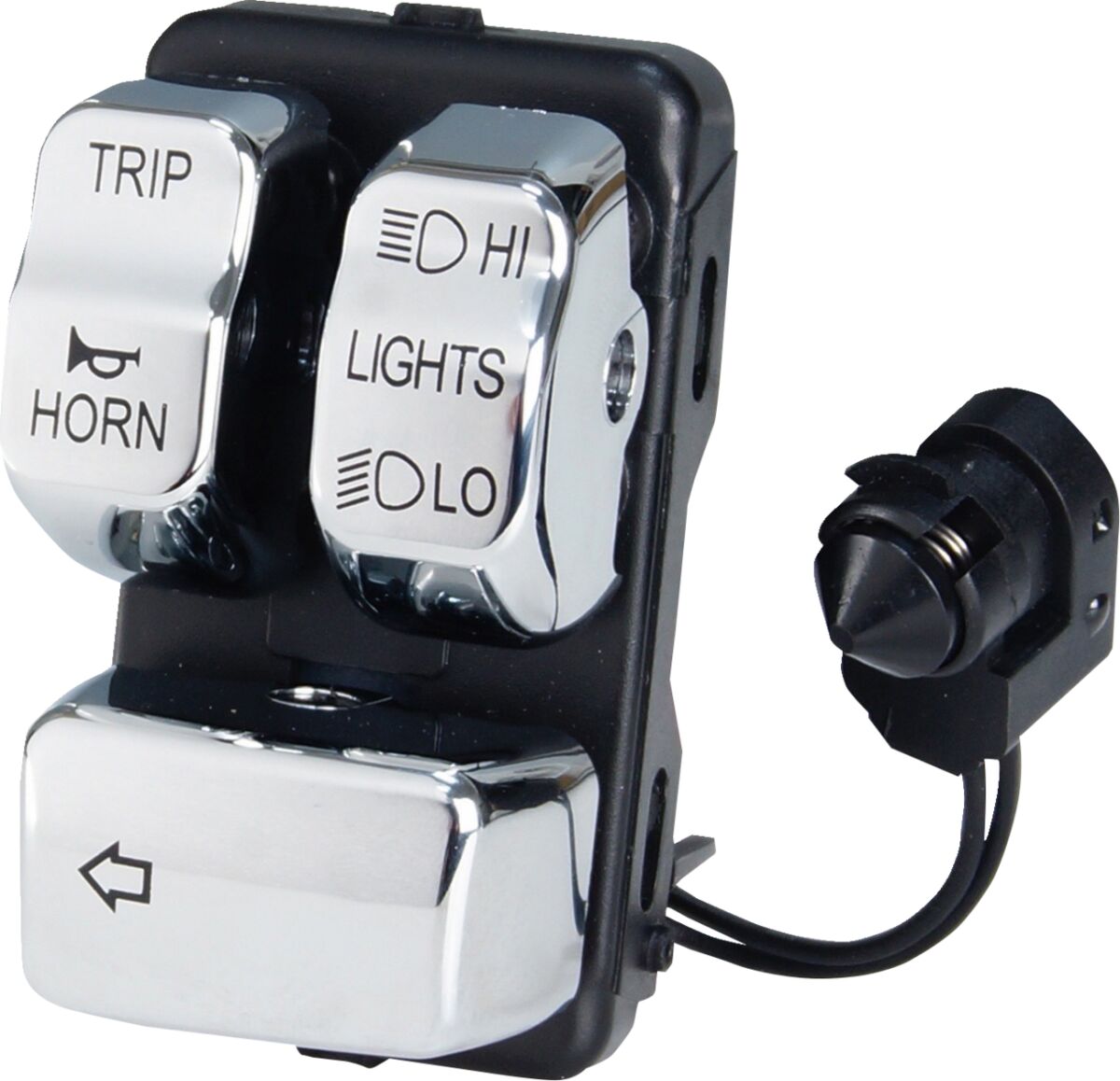 Drag Specialties Chrome Left Handlebar Control Module 78591