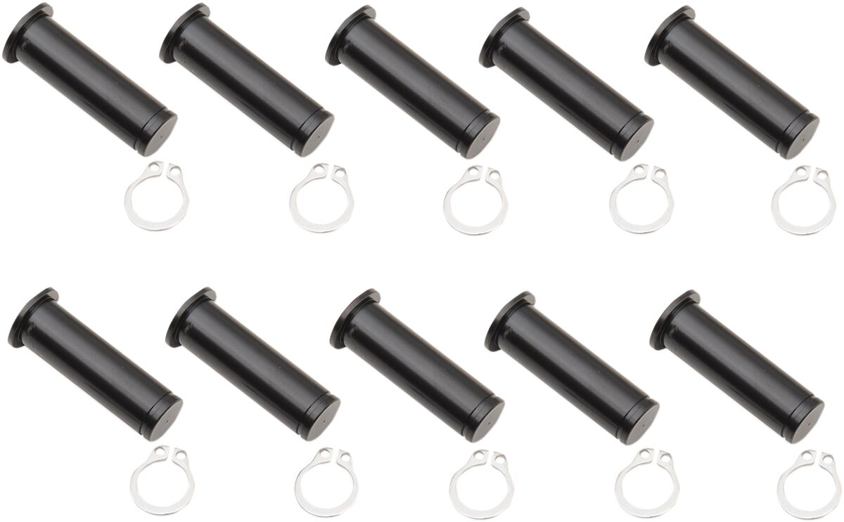 Drag Specialties CLUTCH SIDE PIVOT PIN/CLIP KITS BLACK 74113B