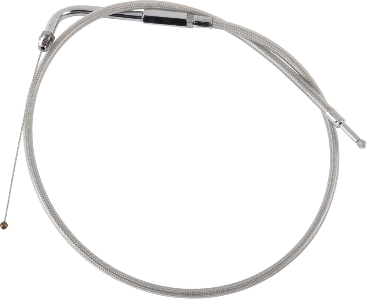 Drag Specialties THROTTLE CABLE STAINLESS STEEL 30" 5330200B