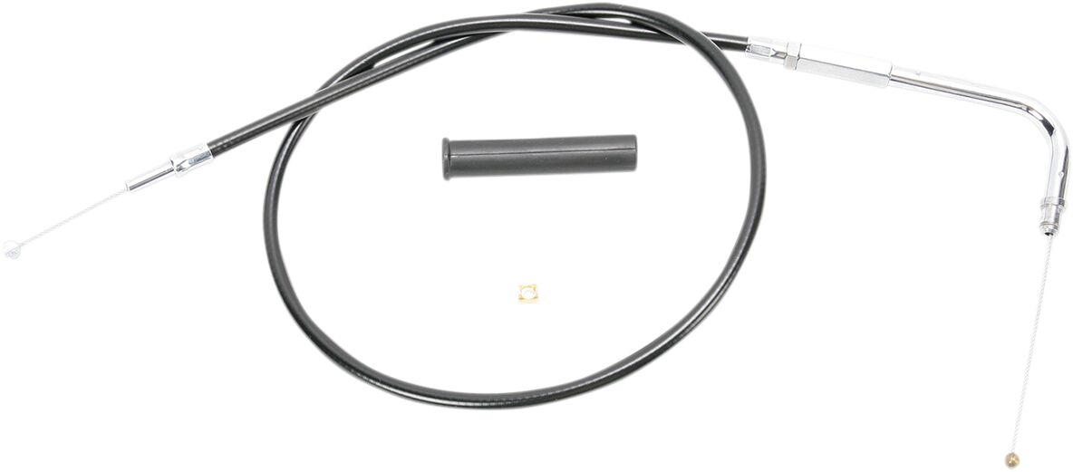 Drag Specialties THROTTLE CABLE BLACK VINYL 35" 4332504B