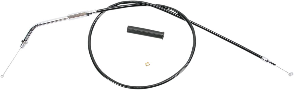 Drag Specialties THROTTLE CABLE BLACK VINYL 30" 4330400B