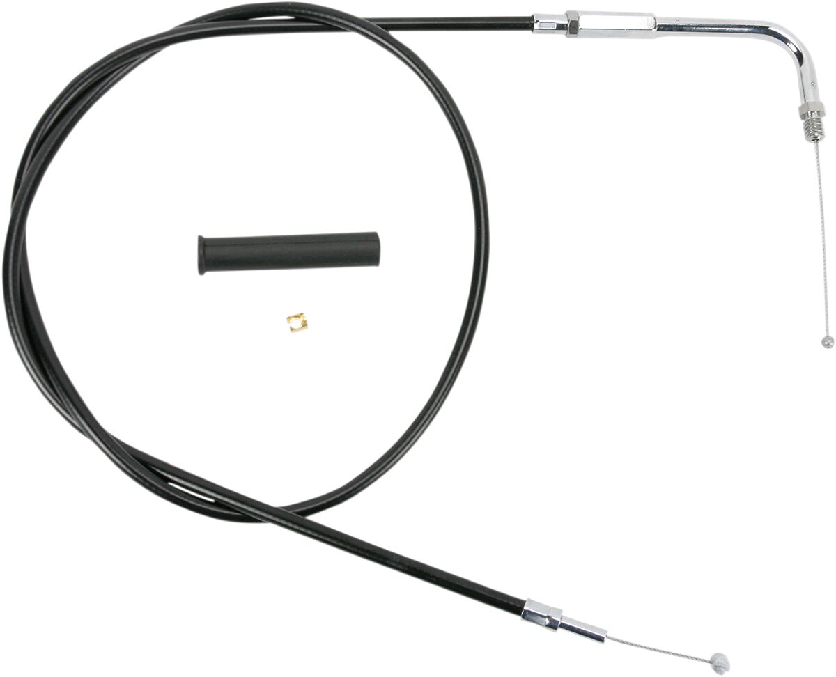 Drag Specialties THROTTLE CABLE BLACK VINYL 48" 4331108B