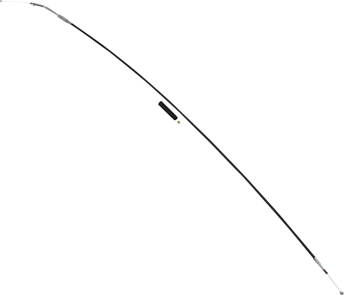 Drag Specialties IDLE CABLE BLACK VINYL 36" 4340406B