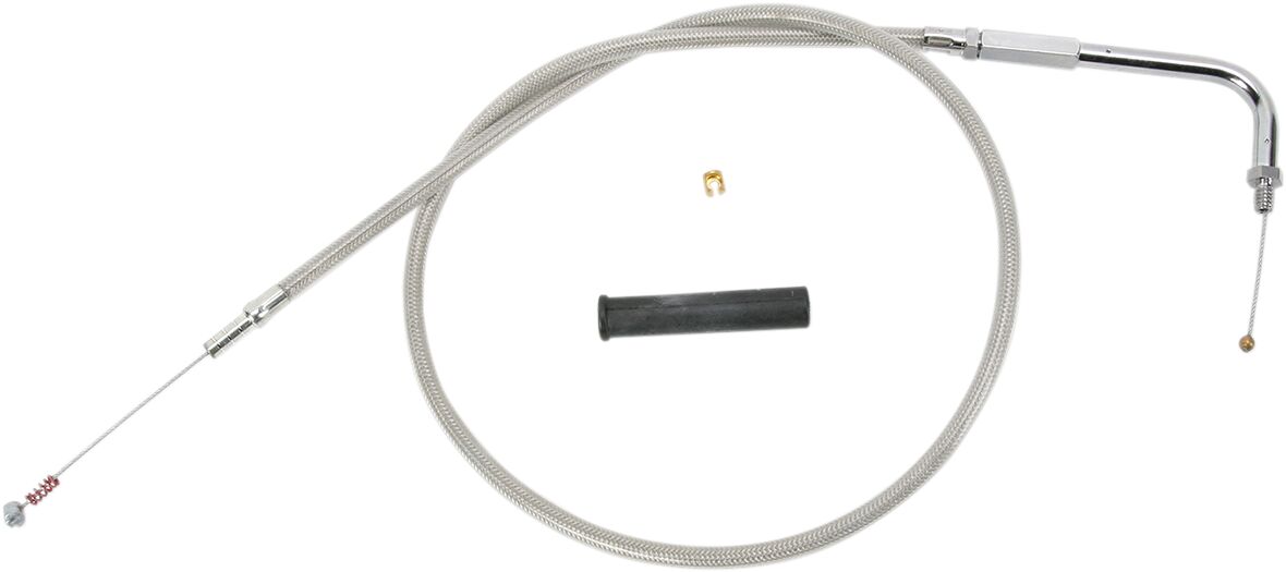 Drag Specialties IDLE CABLE STAINLESS STEEL 50" 5342150B