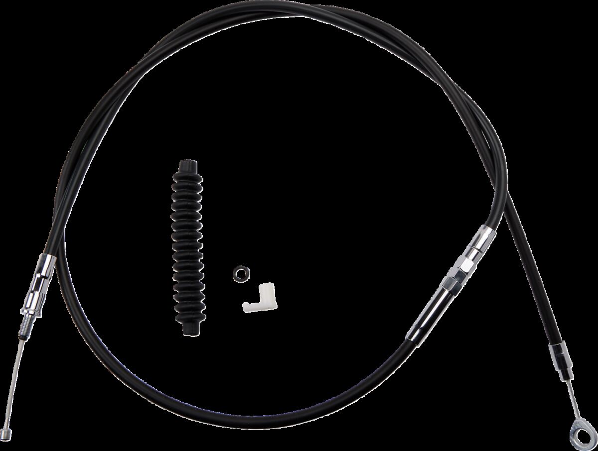 Drag Specialties CLUTCH CABLE HIGH EFFICIENCY BLACK VINYL 68 11/16" 4322406HE