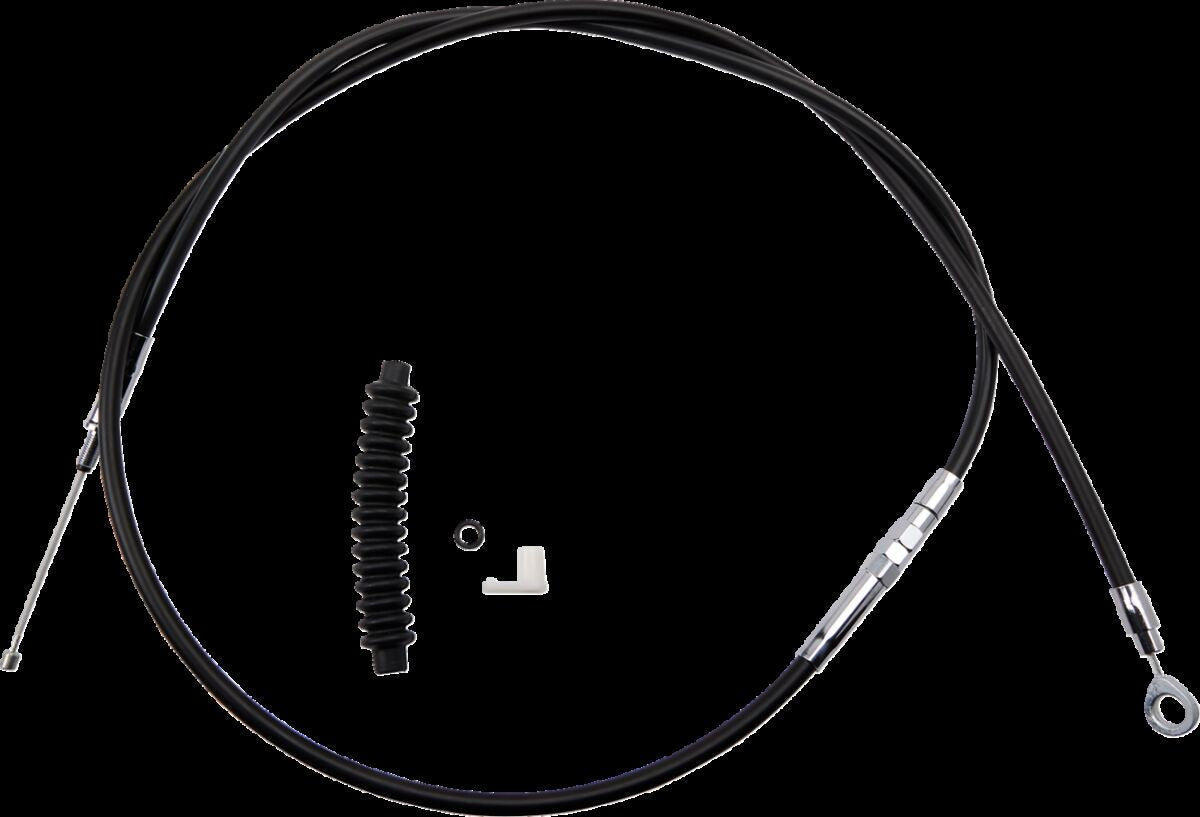 Drag Specialties CLUTCH CABLE HIGH EFFICIENCY BLACK VINYL 70 11/16" 4322408HE