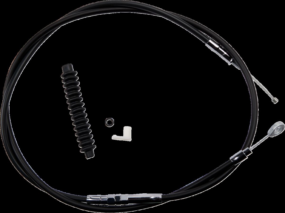 Drag Specialties CLUTCH CABLE HIGH EFFICIENCY BLACK VINYL 72 11/16" 4322410HE