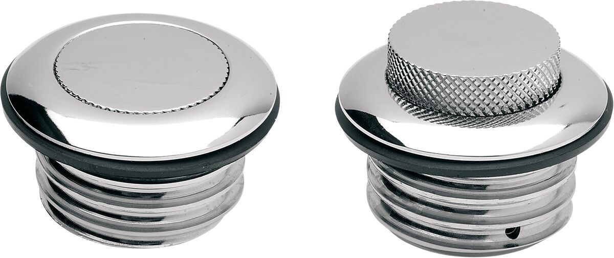 Drag Specialties POP-UP GAS CAP NON-VENTED CHROME 03-0328-B1