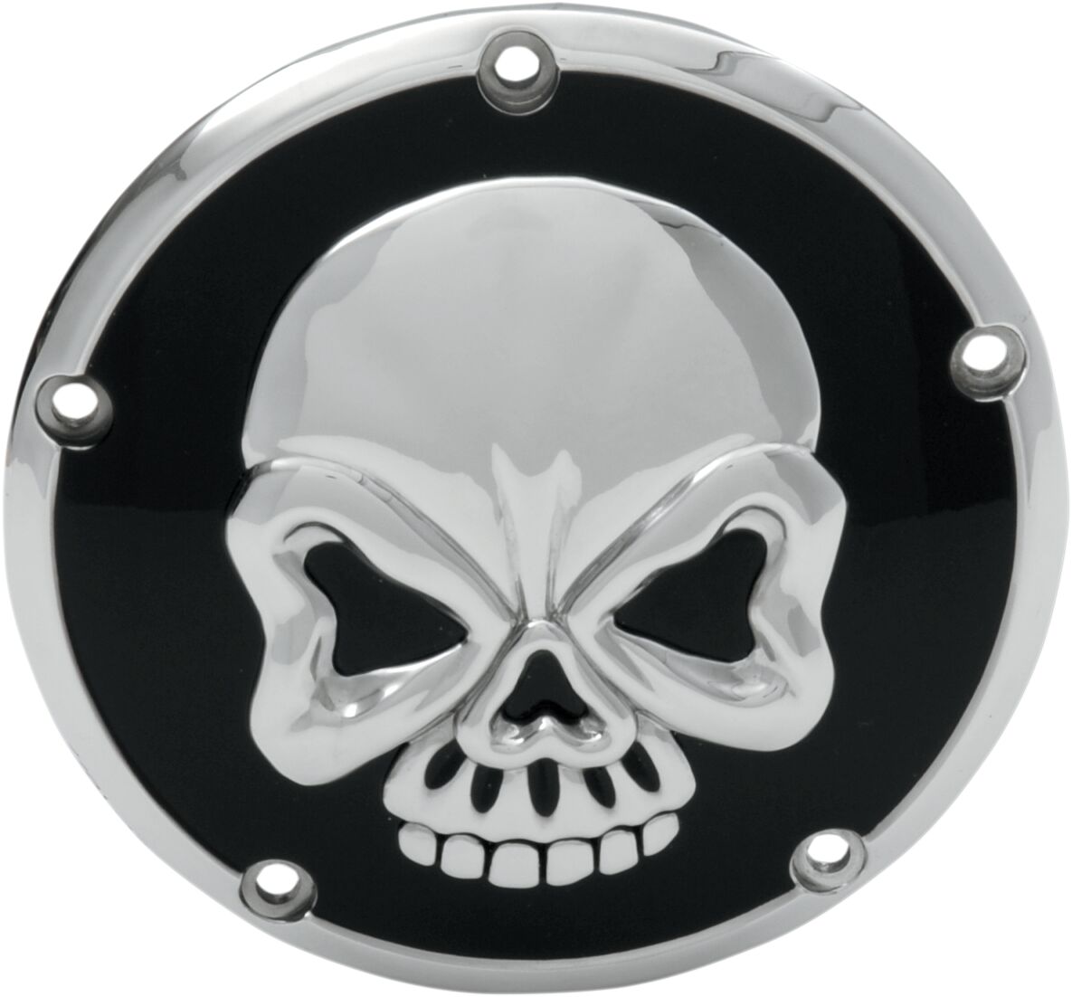 Drag Specialties DERBY COVER SKULL TWIN CAM 301019
