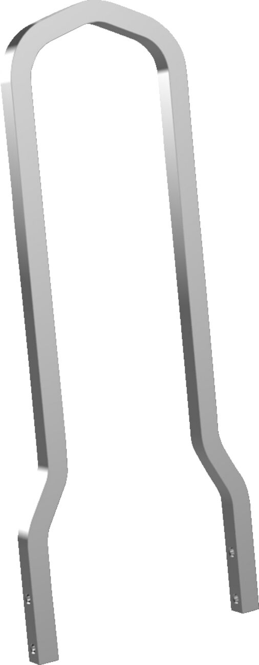 Drag Specialties BAR SISSY TALL SQUARE CHROME 50262604