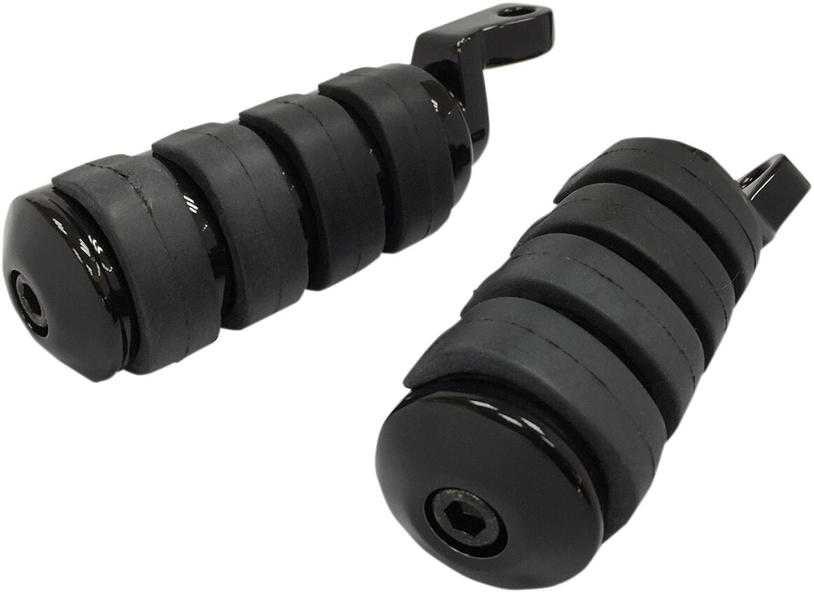 Drag Specialties PEGS FT SFTRD BLK 08-22XL P17-0340ISGB