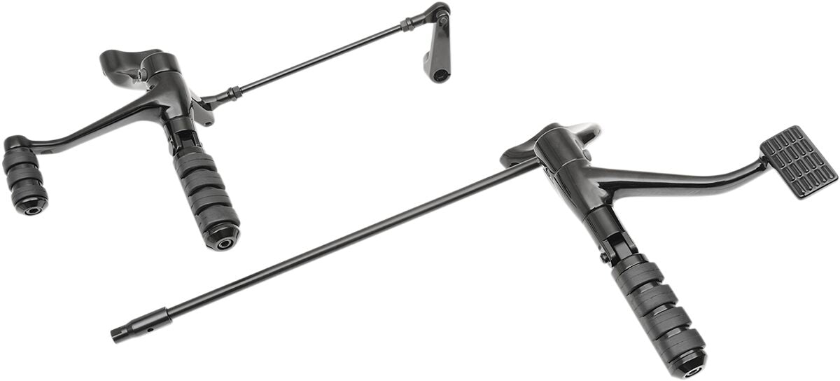 Drag Specialties BLACK STANDARD FORWARD CONTROLS 056279