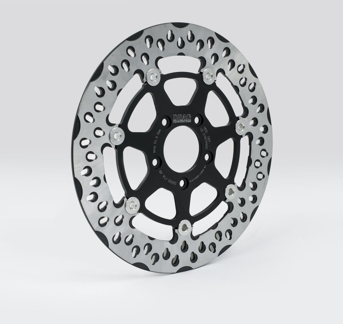 Drag Specialties BRAKE ROTOR DISKLE BLACK DG005FTKAB