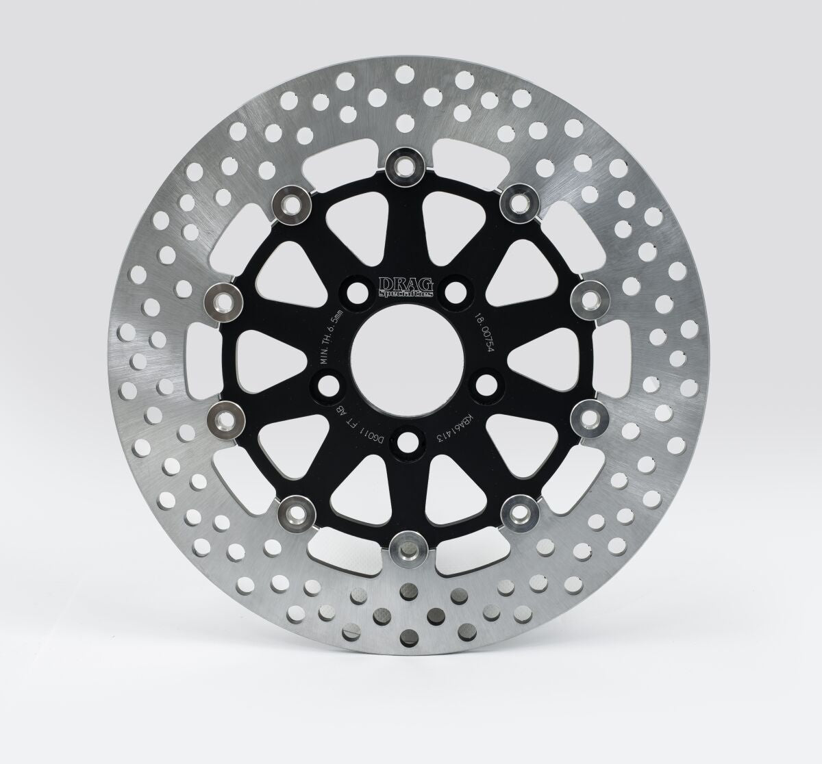 Drag Specialties BRAKE ROTOR FLOATING ROUND DG011FTAB