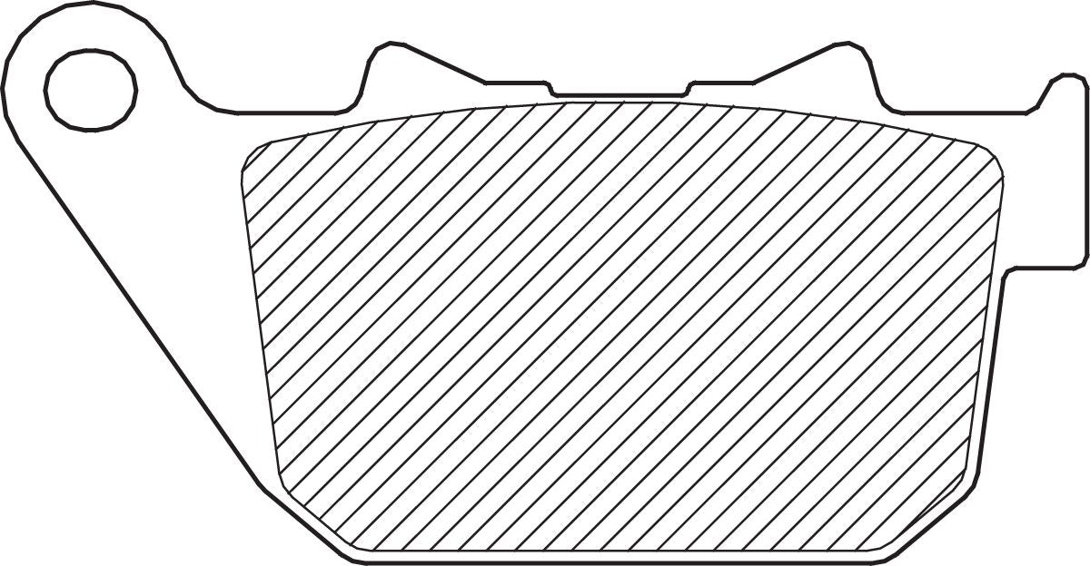 Drag Specialties BRAKE PAD-DRAG SINTERD FAD387HH