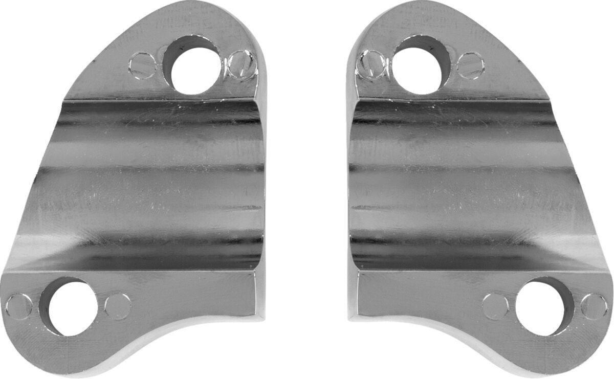 Drag Specialties RISER CLAMP H/BAR 1" CHROME 56057-00