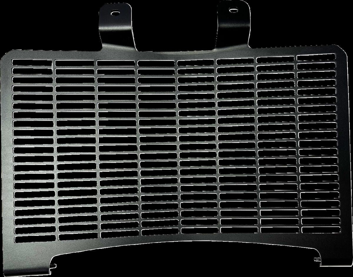 Drag Specialties Radiator Cover - Black - Pan America I15-0100