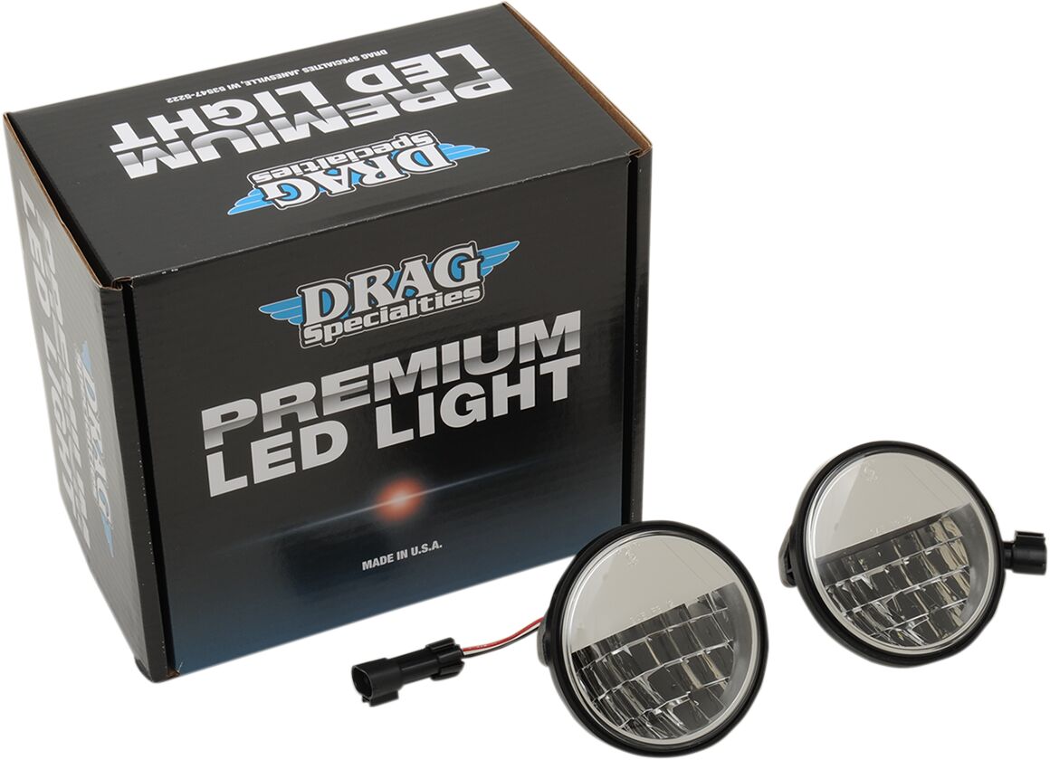 Drag Specialties LAMPS PASSING 4.5" LED REFLECTOR STYLE PREMIUM 0553024