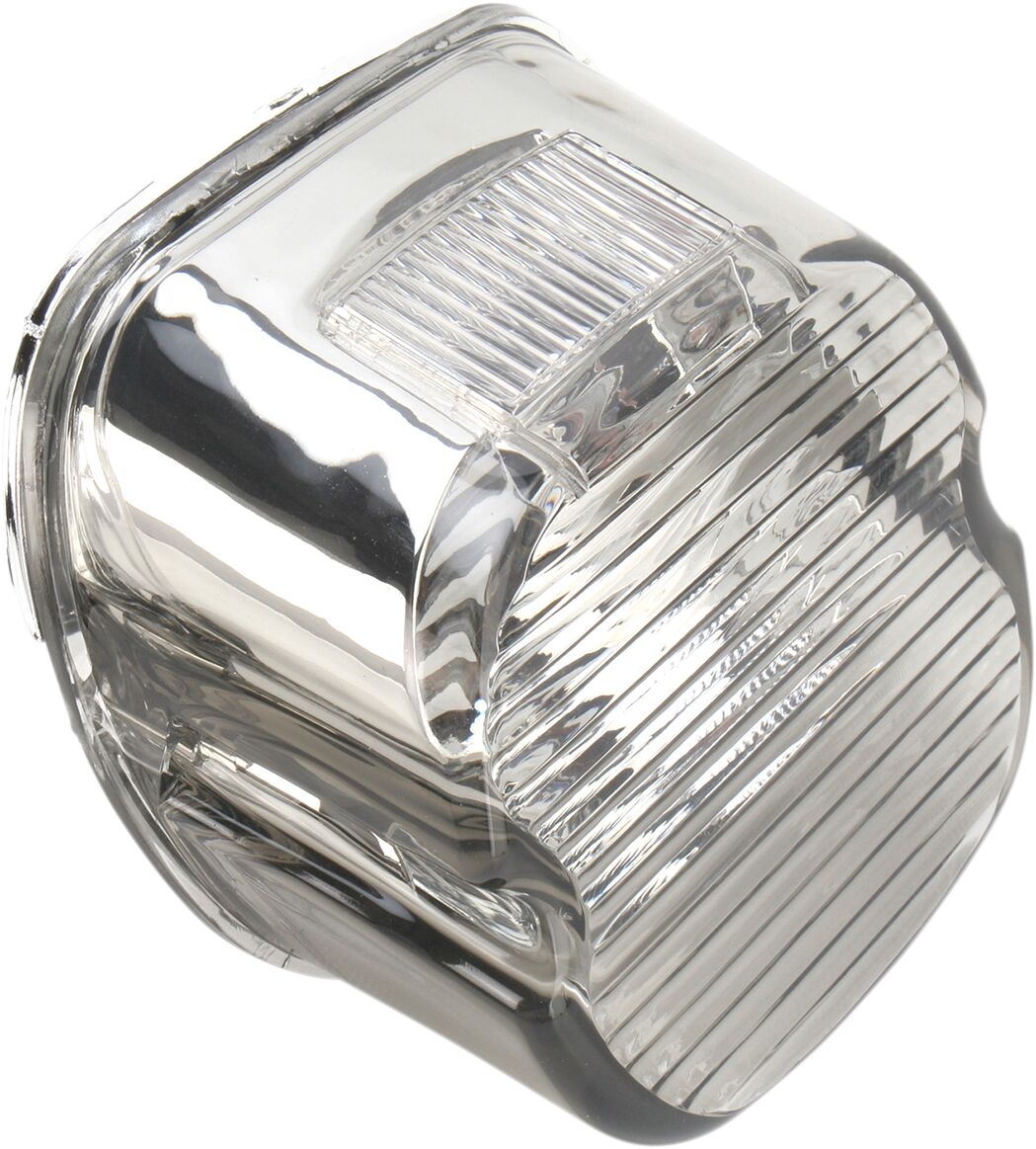 Drag Specialties TAILLIGHT LAYDOWN LED SMOKE LENS W/ TOP TAGLIGHT 12-0416M