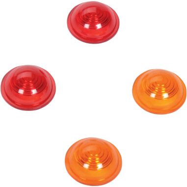 Drag Specialties REPALCEMENT LENSES FOR PART #'S 2040-0276/0532 20-6592-AE/R
