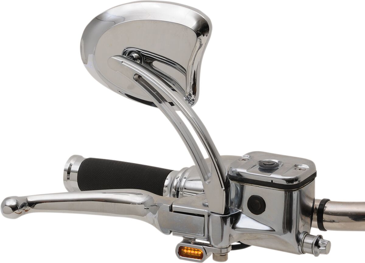 Drag Specialties LIGHTS MARKER HANDLEBAR CHROME/SMOKE LED L22-0229CMENU