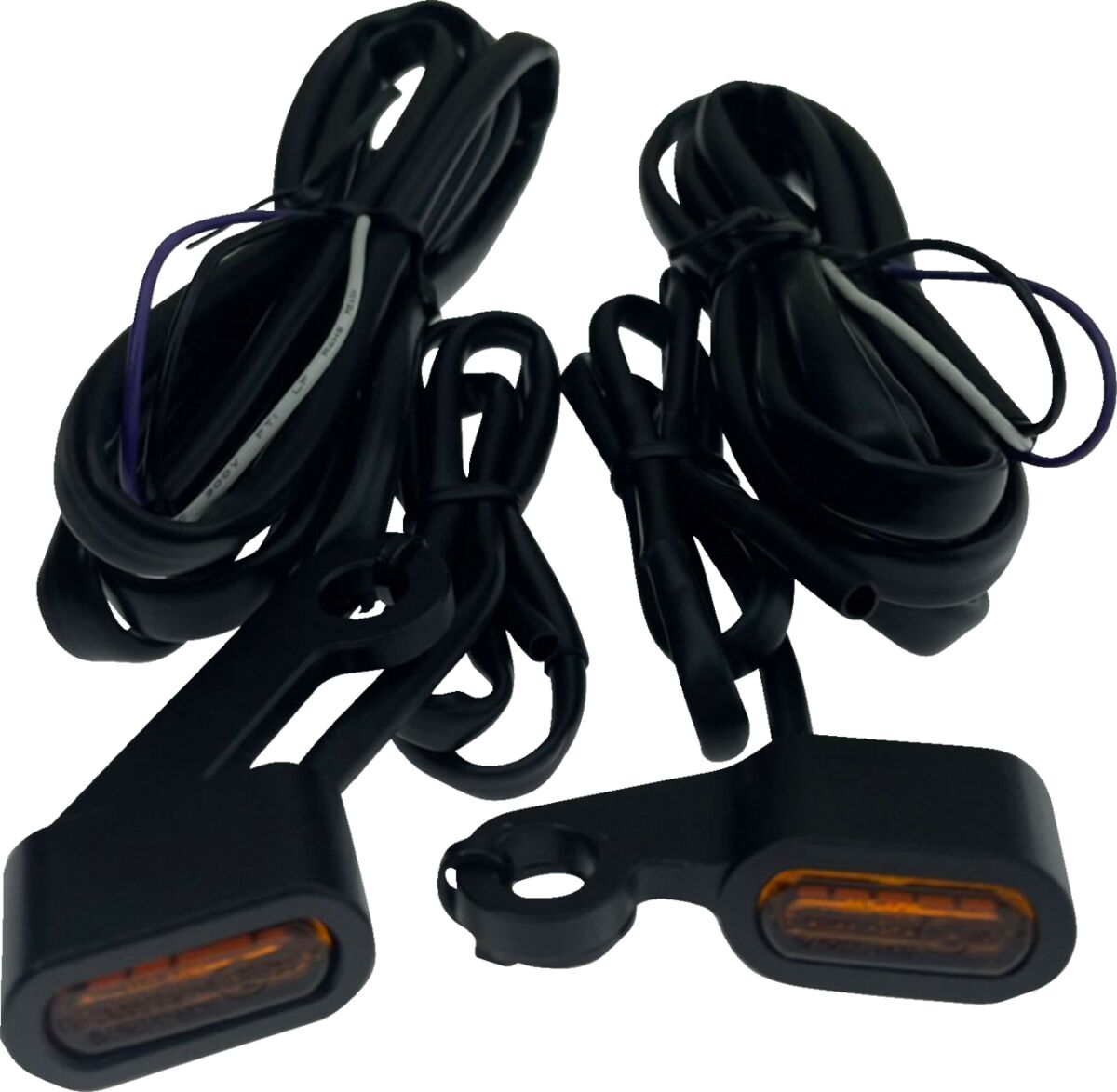 Drag Specialties LIGHTS MKR BLK/AMBER 04-13 XL L22-0236MBAENU