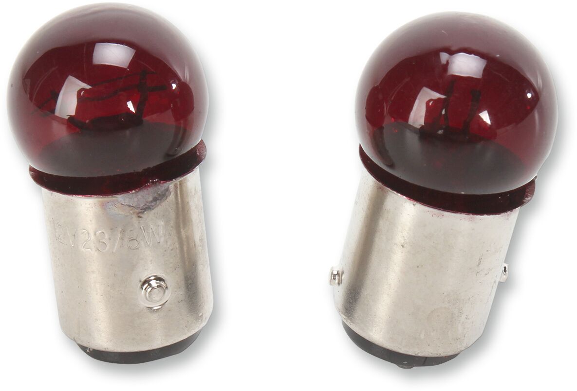 Drag Specialties BULB DUAL-FILAMENT 23/8W RED AT-2144GR