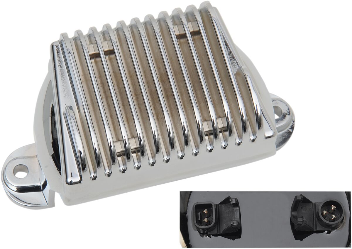 Drag Specialties SOLID-STATE REGULATOR CHROME 74622-09