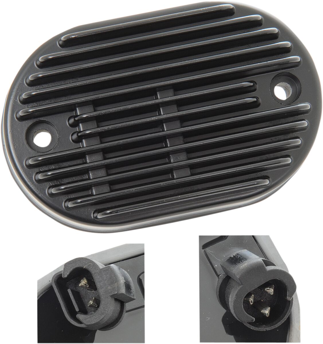 Drag Specialties SOLID-STATE REGULATOR BLACK 74540-11
