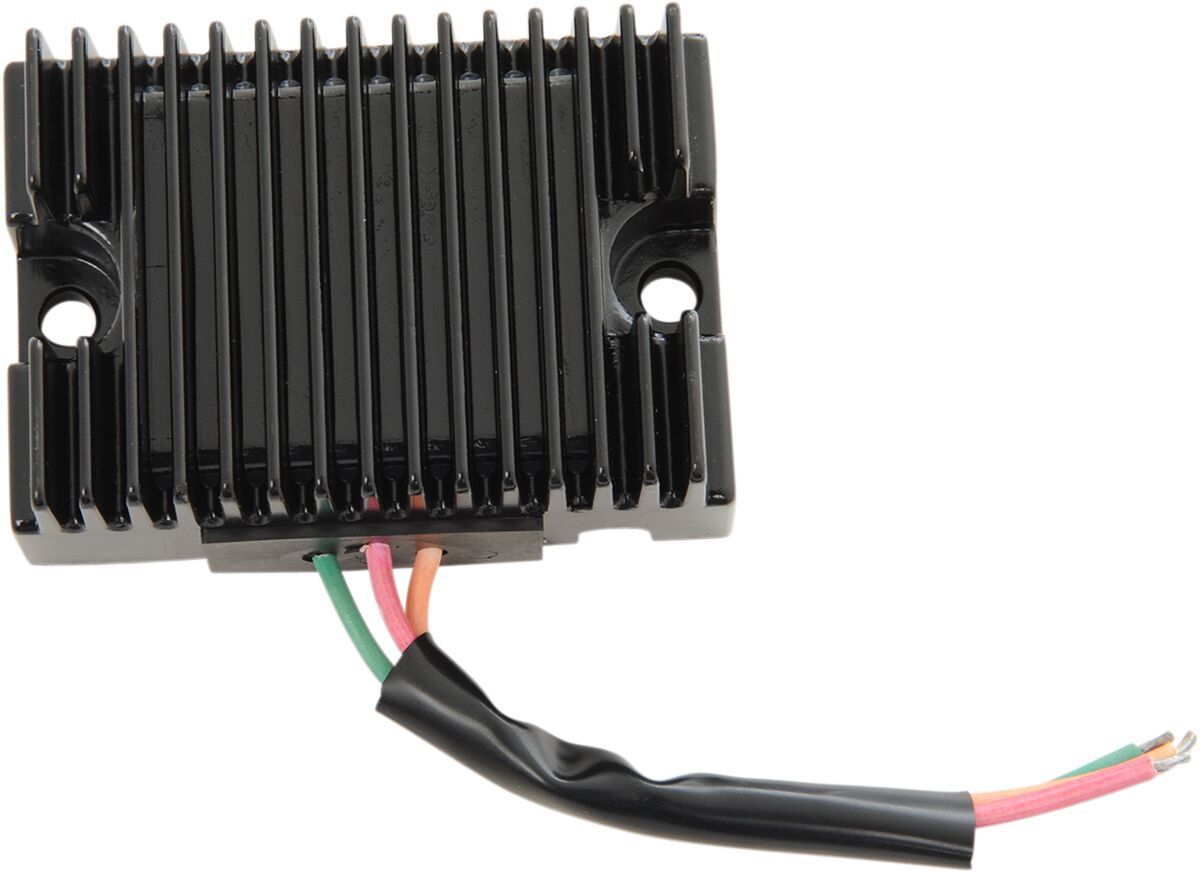 Drag Specialties SOLID-STATE REGULATOR 10A BLACK 12VBK