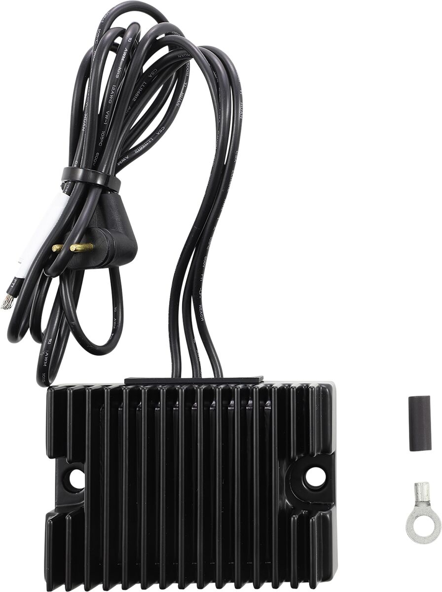 Drag Specialties VOLTAGE REGULATORS BLACK 74516-86BLK