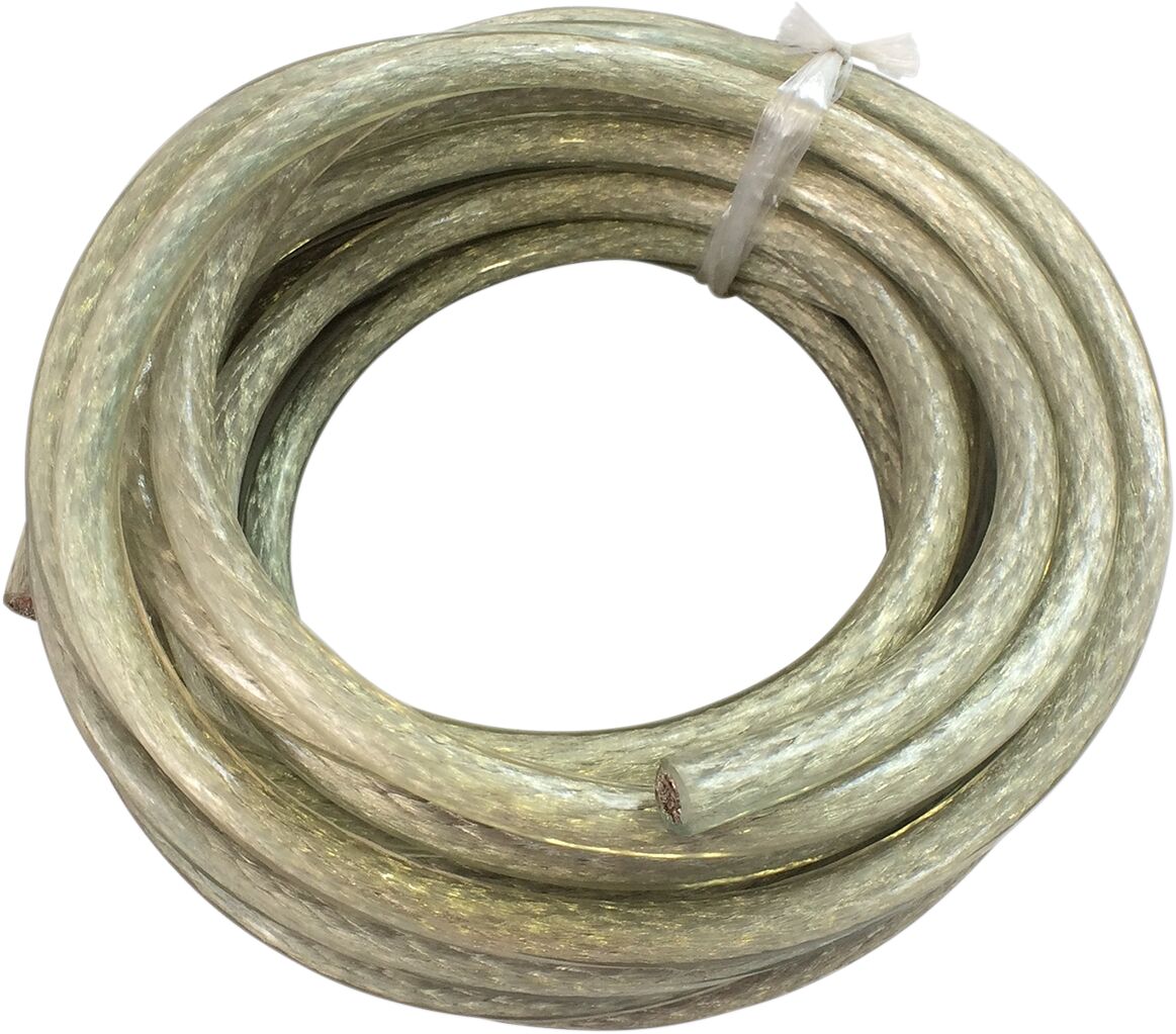 Drag Specialties BATTERY CABLE BULK 25' ROLL CLEAR E25-0092CK-C
