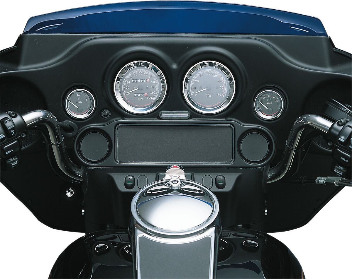 Drag Specialties GAUGE BEZEL 3.625" CHROME 2202-0060